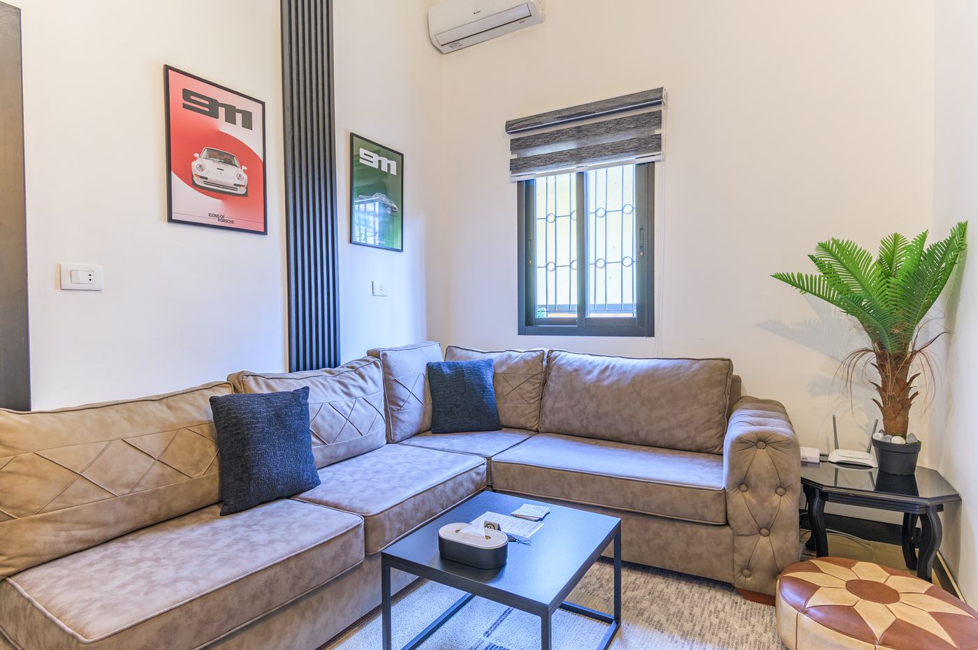 Apartment B living room